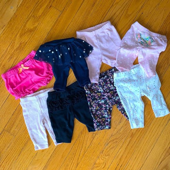 Bottoms 8 Piece Newborn Baby Girl Pants Lot Poshmark